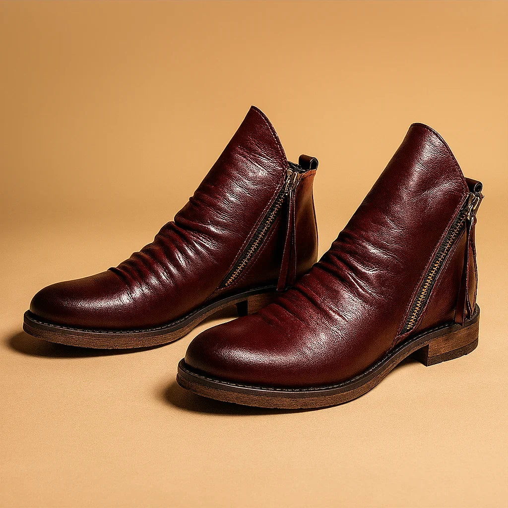 Adam | Effortless Side-Zip Ankle Chelsea Mens Boots