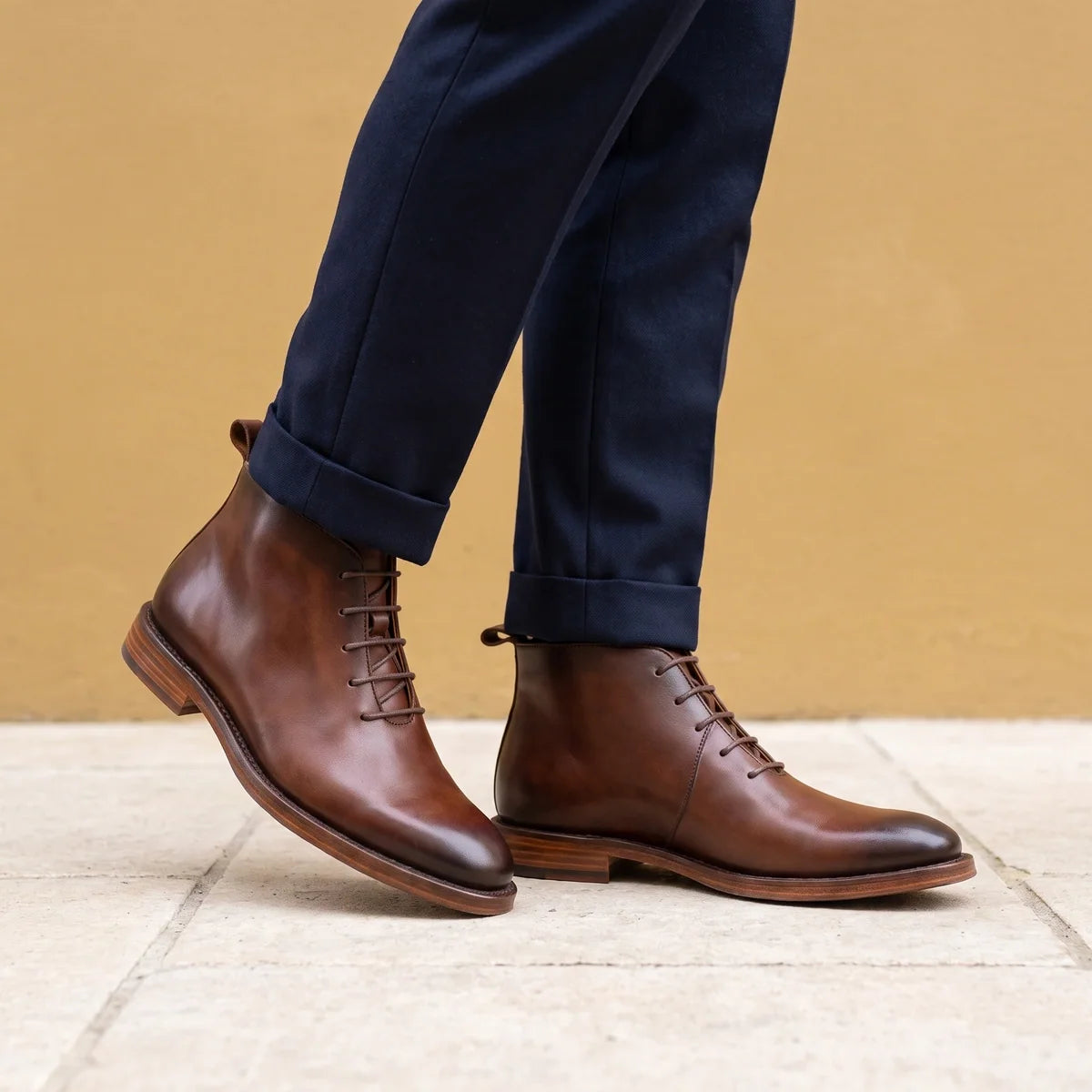 Albert | Effortless Lace-Up Chukka Mens Boots