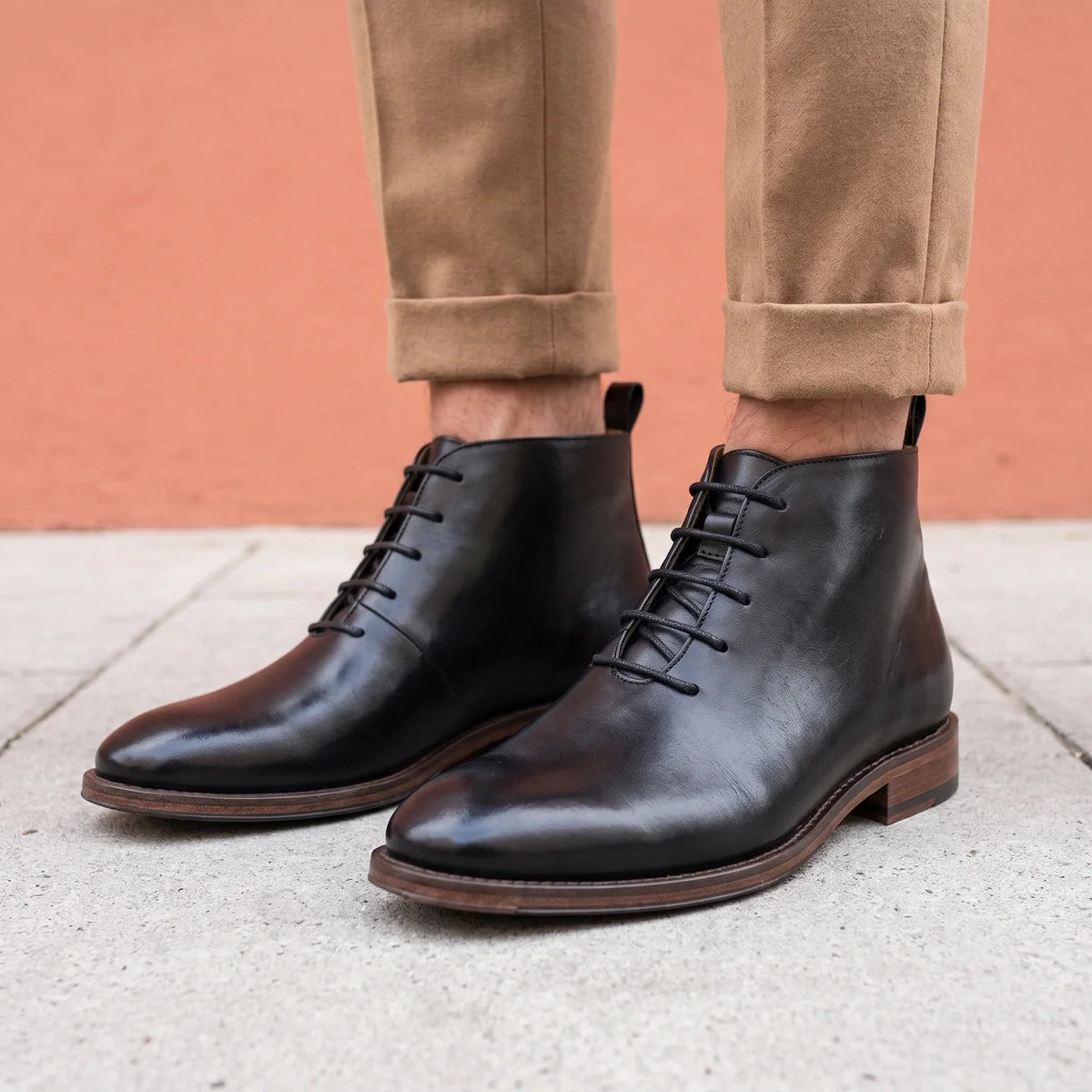 Albert | Effortless Lace-Up Chukka Mens Boots