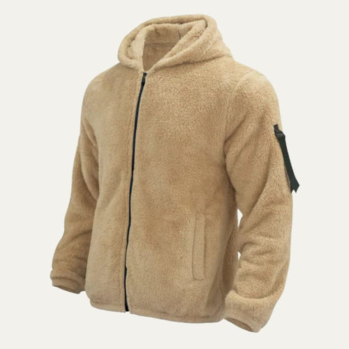 Albert | Full Zip Hooded Mens Fleece Jacket