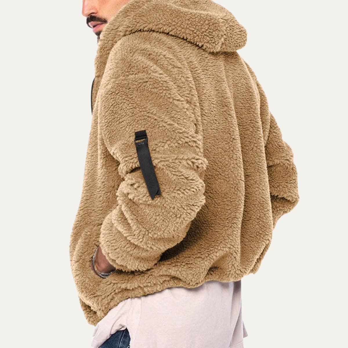 Albert | Full Zip Hooded Mens Fleece Jacket