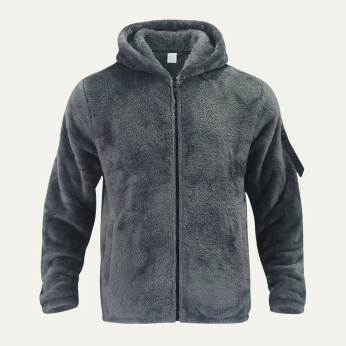 Albert | Full Zip Hooded Mens Fleece Jacket