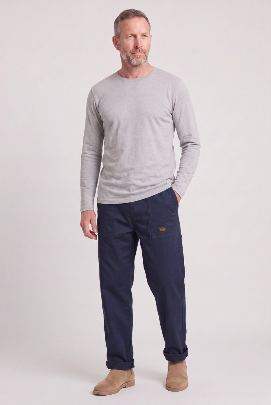 Albert | Relaxed Utility Cargo Trousers with Belt