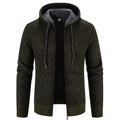 Albert | Stylish Textured Knit Zip-Up Hoodie Jacket