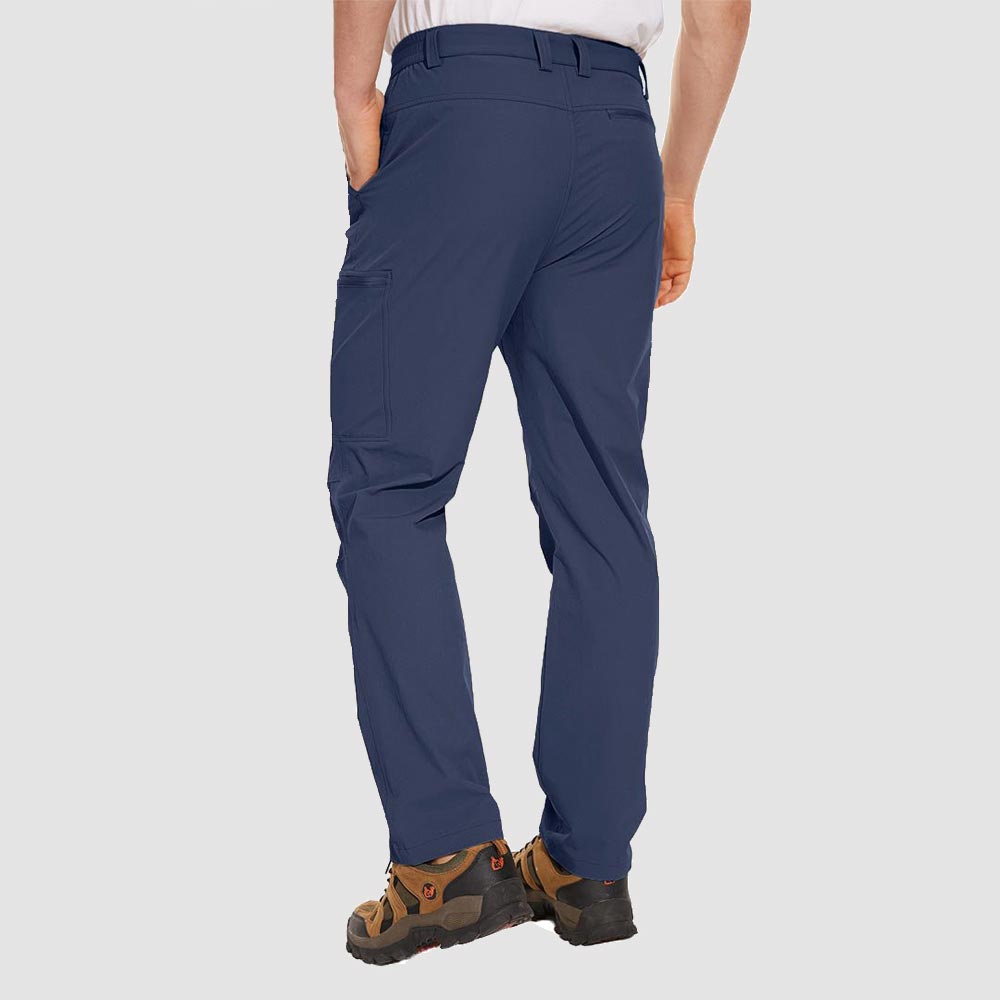 Albie | Tapered Mens Cargo Trousers with Zip Pockets