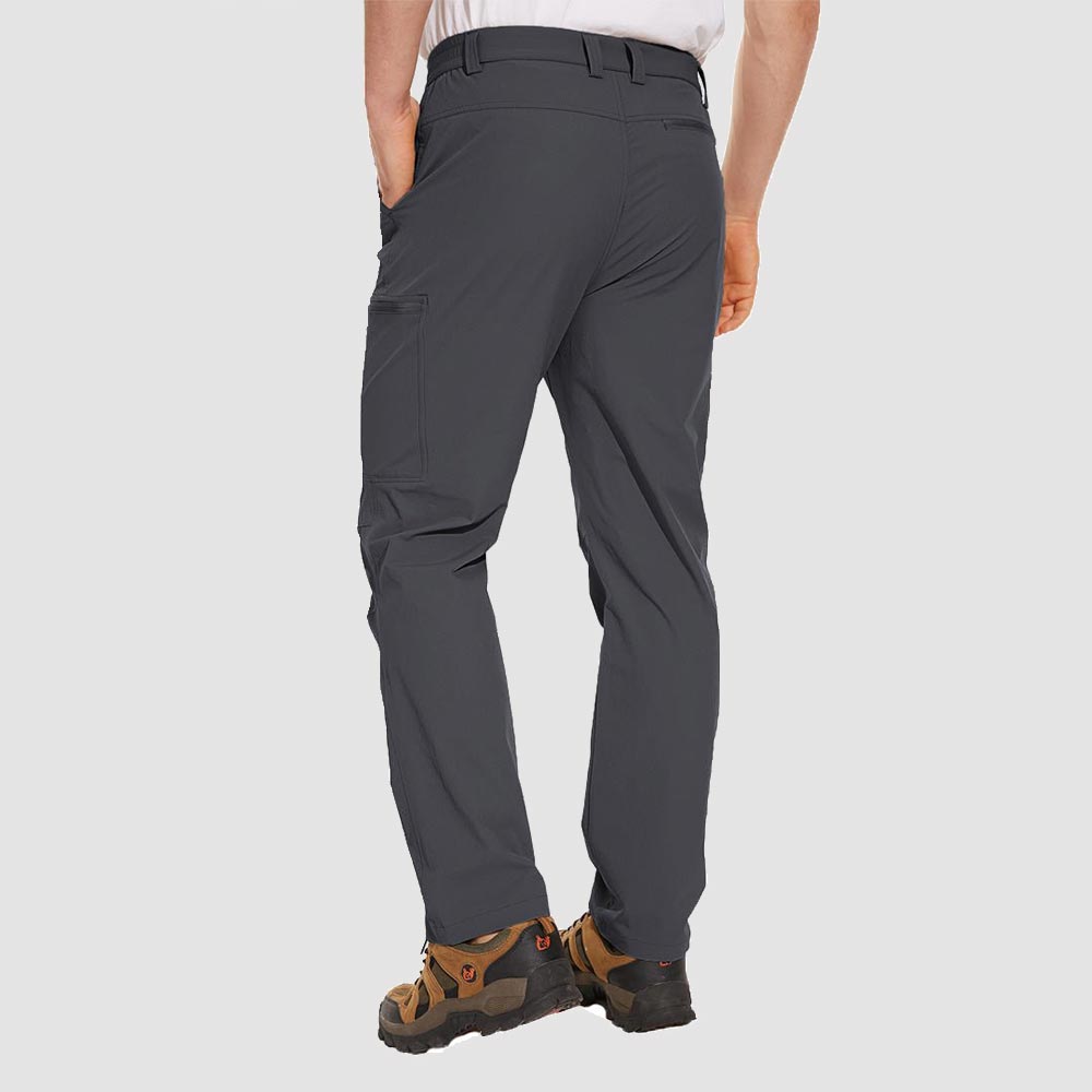 Albie | Tapered Mens Cargo Trousers with Zip Pockets