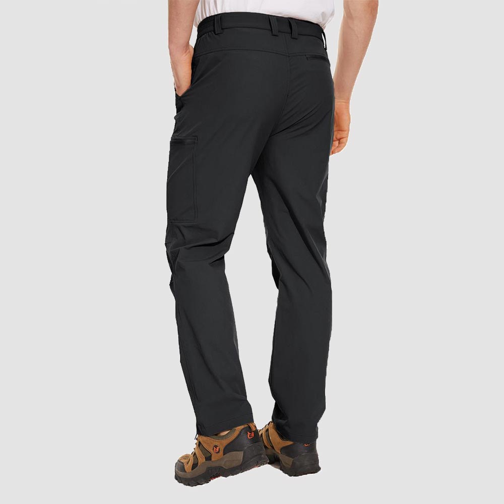 Albie | Tapered Mens Cargo Trousers with Zip Pockets