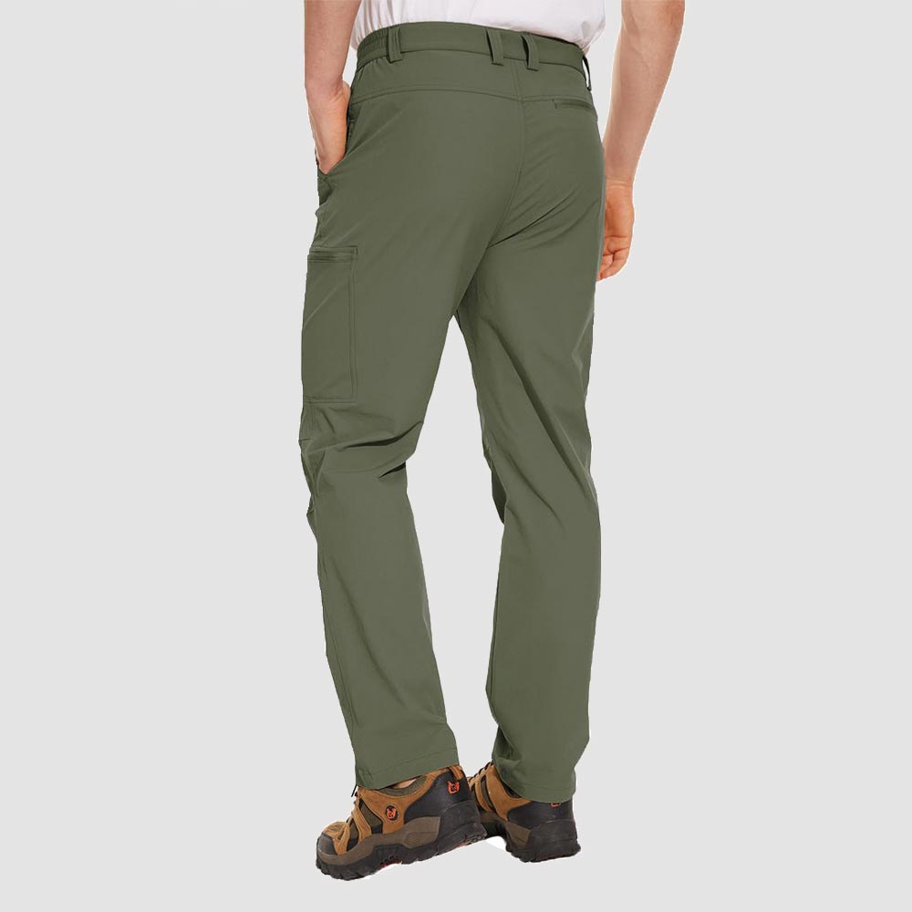 Albie | Tapered Mens Cargo Trousers with Zip Pockets