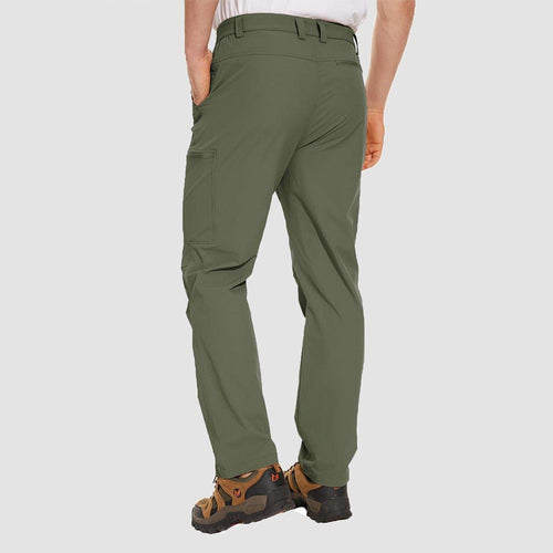 Albie | Tapered Mens Cargo Trousers with Zip Pockets