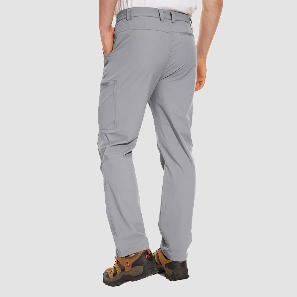 Albie | Tapered Mens Cargo Trousers with Zip Pockets