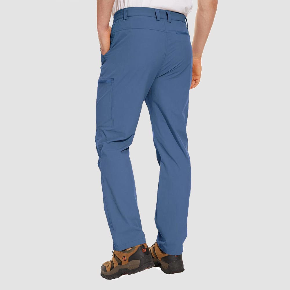 Albie | Tapered Mens Cargo Trousers with Zip Pockets