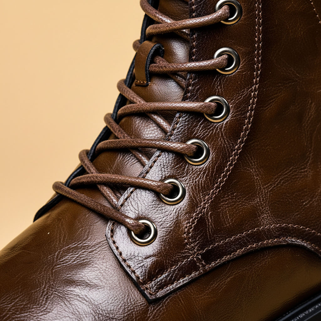 Albie | Vintage Chunky Sole Lace-Up Mens Boots
