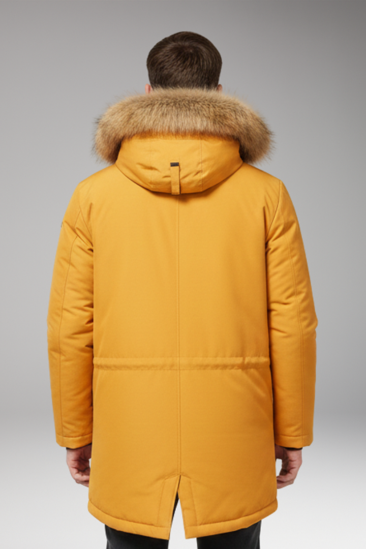 Alexander | Relaxed Faux Fur Hooded Mens Parka Jacket