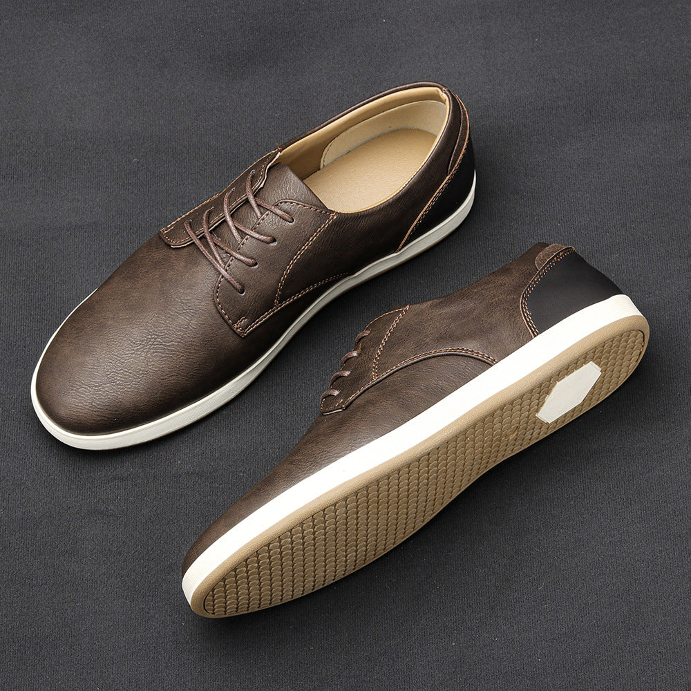 Alexander | Sophisticated Two-Tone Lace-Up Orthopedic Shoes