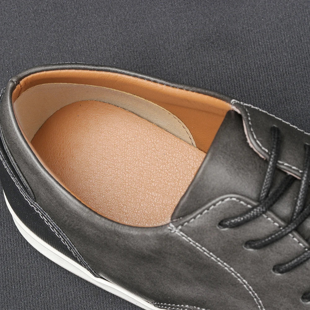 Alexander | Sophisticated Two-Tone Lace-Up Orthopedic Shoes