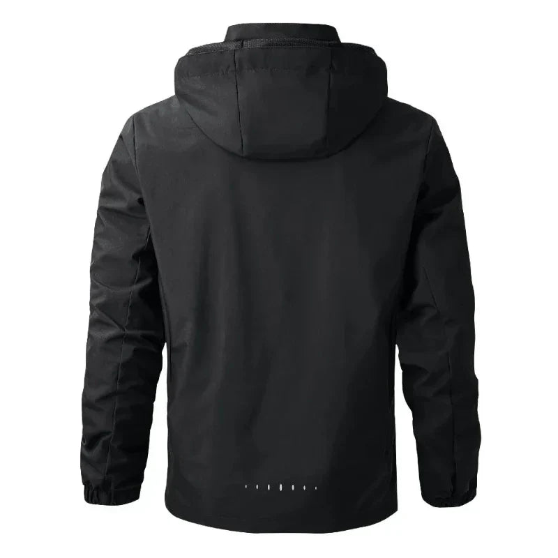 Alexander | Stylish Hooded Waterproof Jacket with Zip Pockets