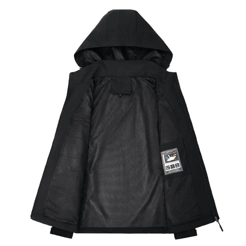 Alexander | Stylish Hooded Waterproof Jacket with Zip Pockets