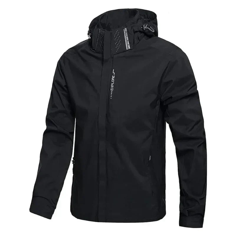Alexander | Stylish Hooded Waterproof Jacket with Zip Pockets