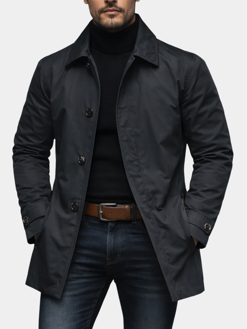 Alfie | Effortless Waterproof Jacket with Classic Collar