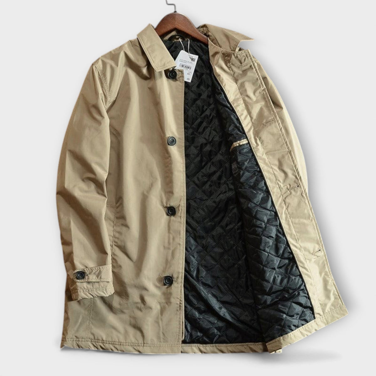 Alfie | Effortless Waterproof Jacket with Classic Collar