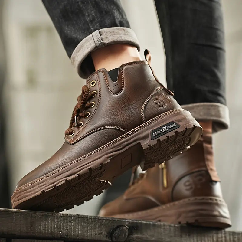 Alfred | Lace-Up Mens Boots for Walking