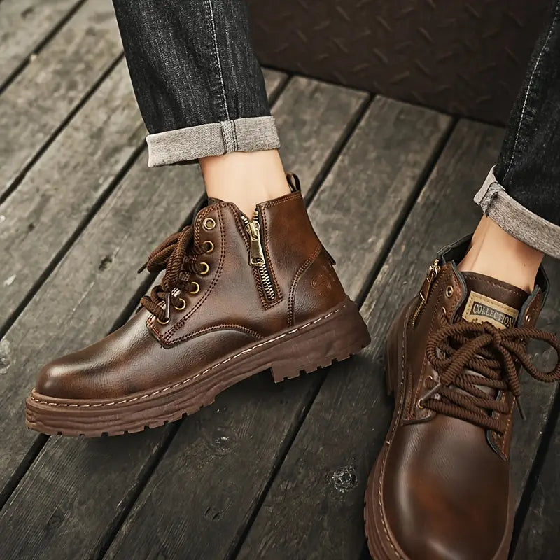 Alfred | Lace-Up Mens Boots for Walking