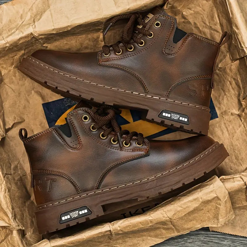 Alfred | Lace-Up Mens Boots for Walking