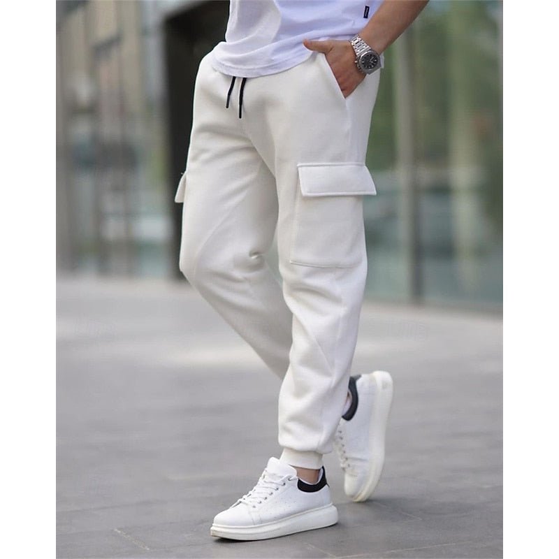 Alfred | Timeless Tapered Cargo Trousers Joggers