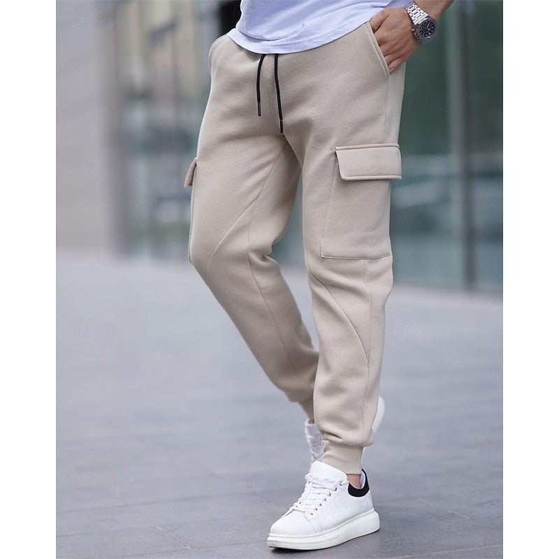 Alfred | Timeless Tapered Cargo Trousers Joggers