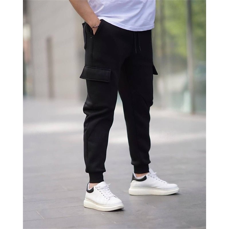 Alfred | Timeless Tapered Cargo Trousers Joggers