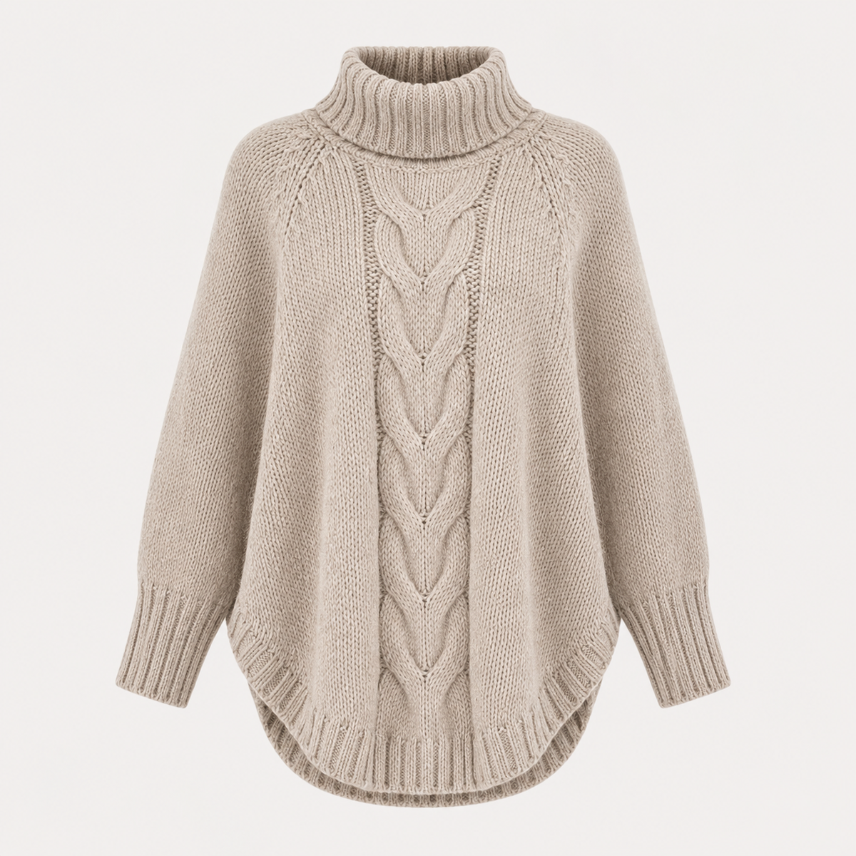 Amelia | Cosy Oversized High Neck Womens Knit Jumper