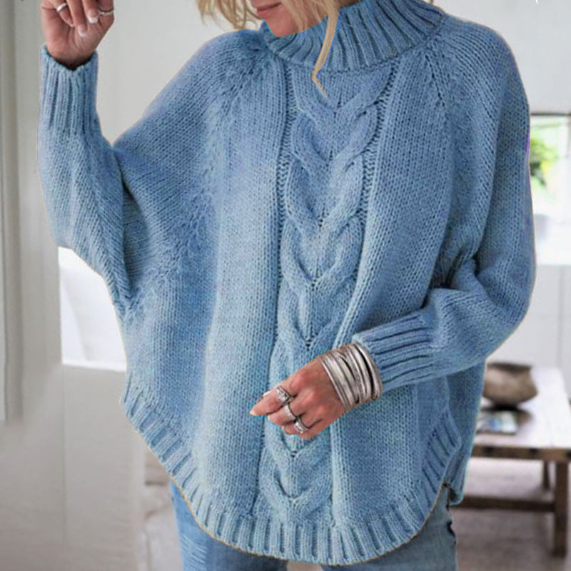 Amelia | Cosy Oversized High Neck Womens Knit Jumper