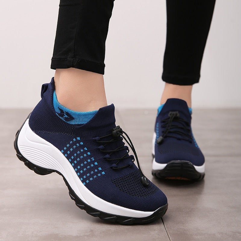 Amelia | Effortless Lace-Up Platform Orthopedic Shoes