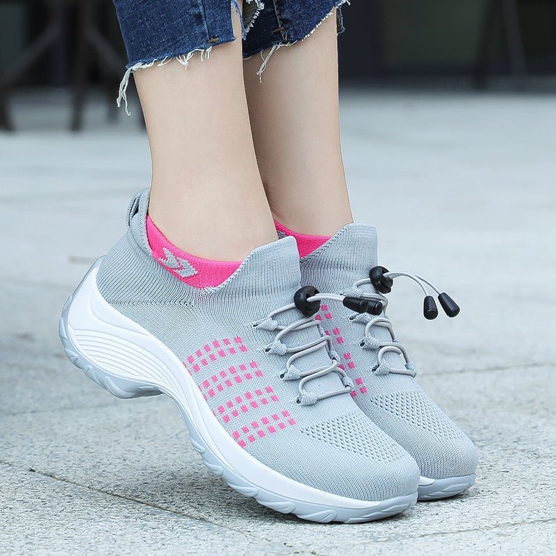 Amelia | Effortless Lace-Up Platform Orthopedic Shoes