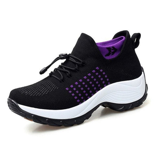 Amelia | Effortless Lace-Up Platform Orthopedic Shoes