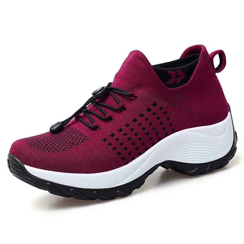Amelia | Effortless Lace-Up Platform Orthopedic Shoes