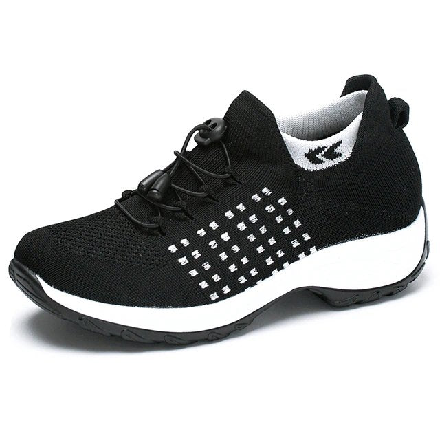 Amelia | Effortless Lace-Up Platform Orthopedic Shoes