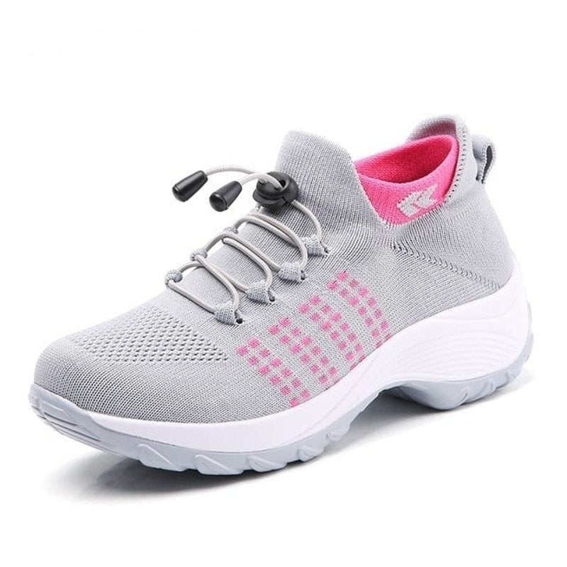 Amelia | Effortless Lace-Up Platform Orthopedic Shoes
