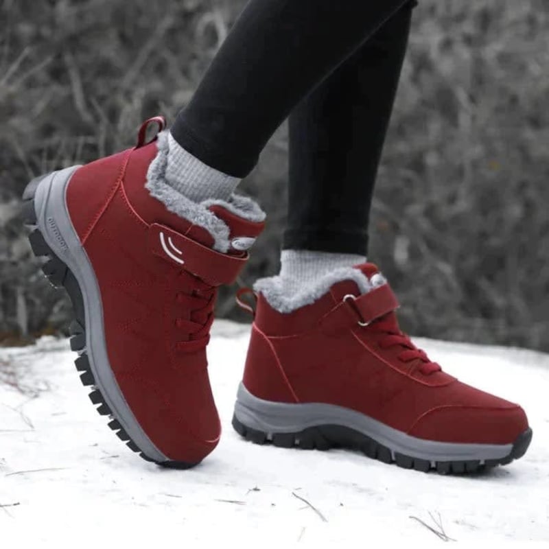 Amelia | Refined Fleece Lined Snow Boots Ankle Boots
