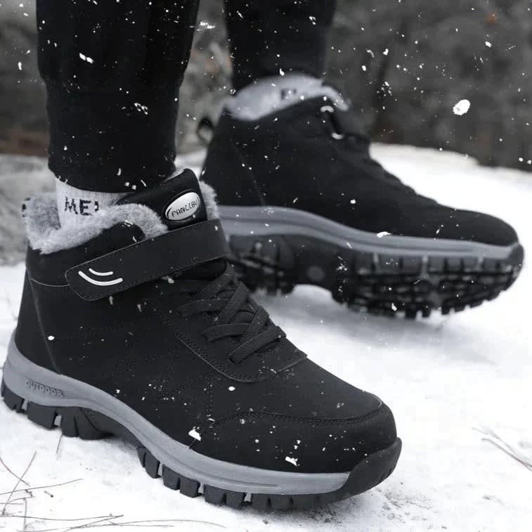 Amelia | Refined Fleece Lined Snow Boots Ankle Boots