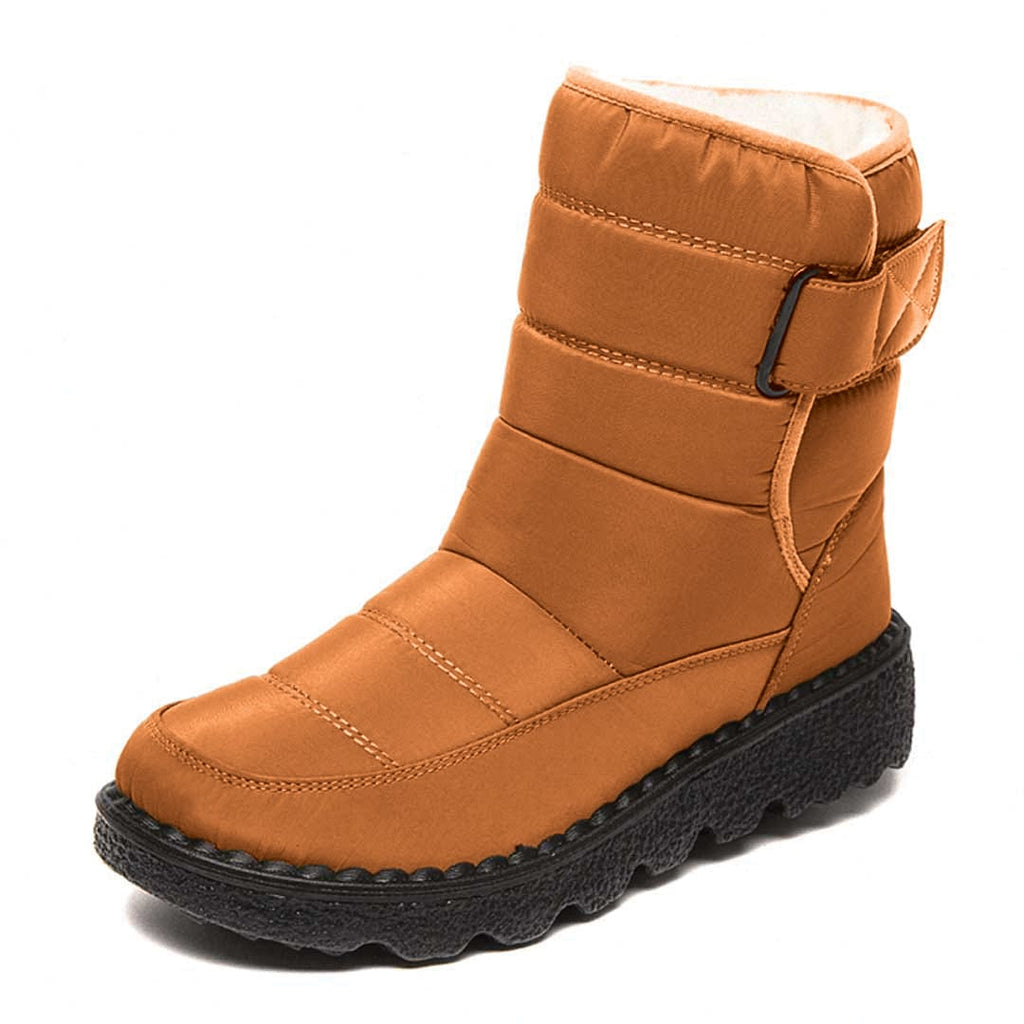 Amelia | Refined Fleece Lined Snow Boots Ankle Boots