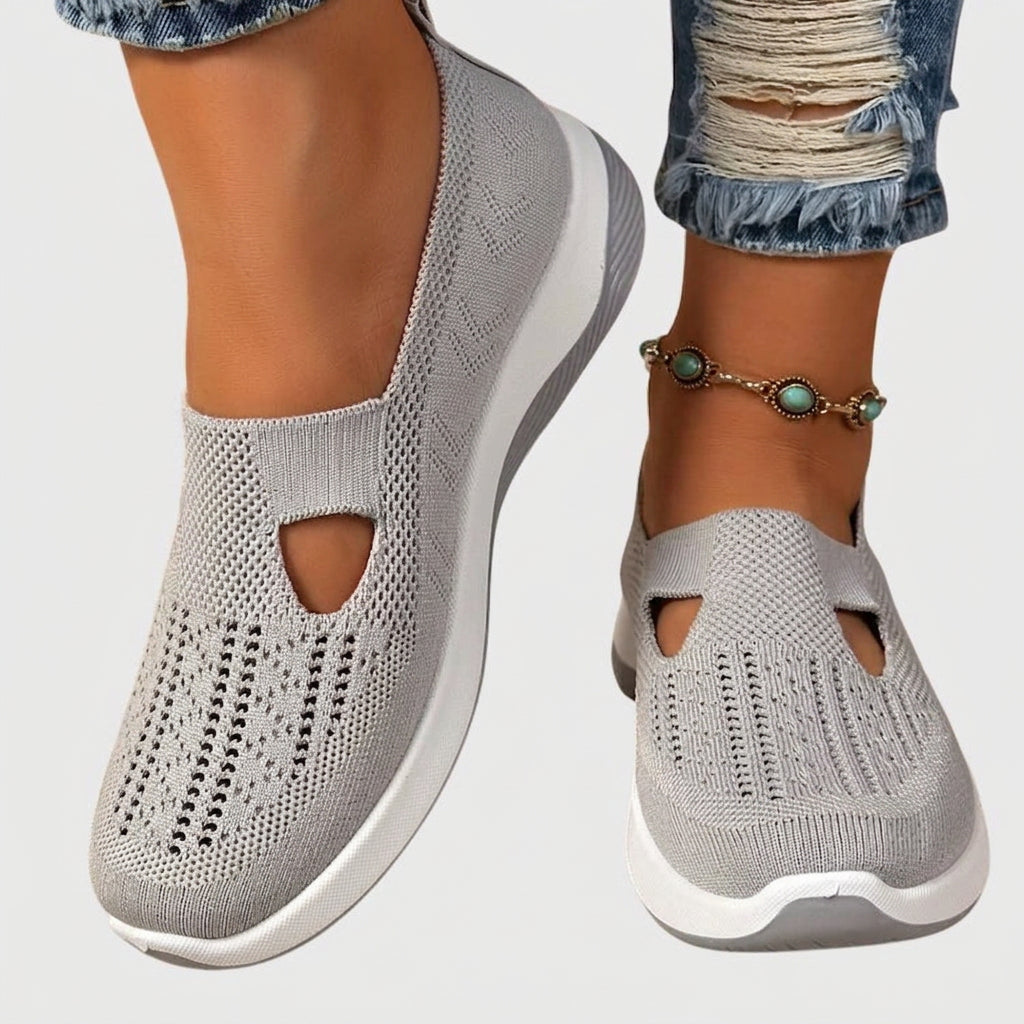 Arabella | Sophisticated Knit Cutout Orthopedic Shoes