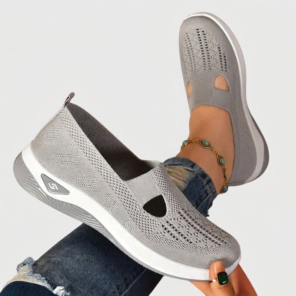 Arabella | Sophisticated Knit Cutout Orthopedic Shoes