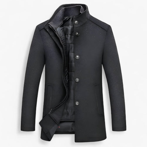 Archie | Cosy Padded Wool-Look Mens Winter Coat