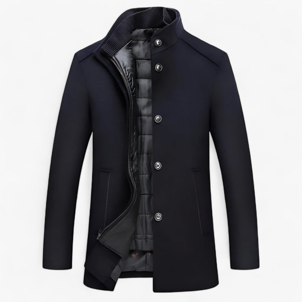 Archie | Cosy Padded Wool-Look Mens Winter Coat