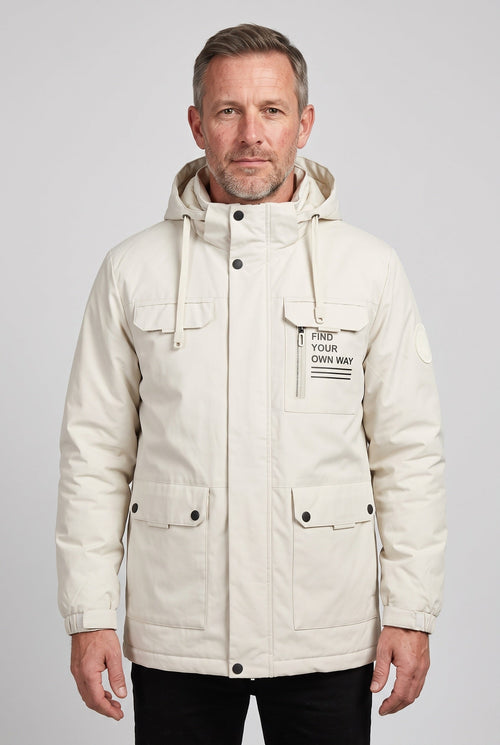 Archie | Graceful Hooded Waterproof Utility Jacket