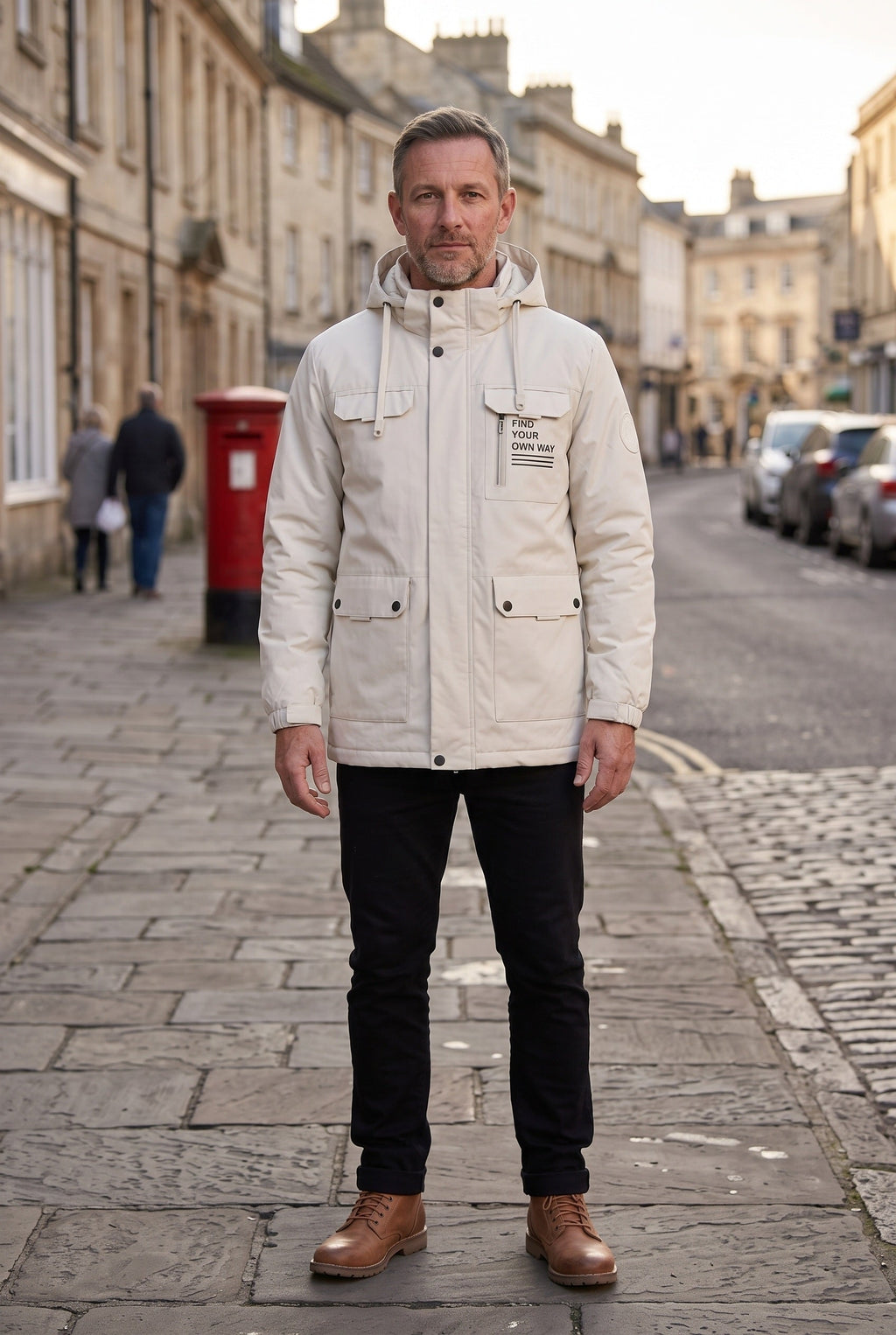 Archie | Graceful Hooded Waterproof Utility Jacket