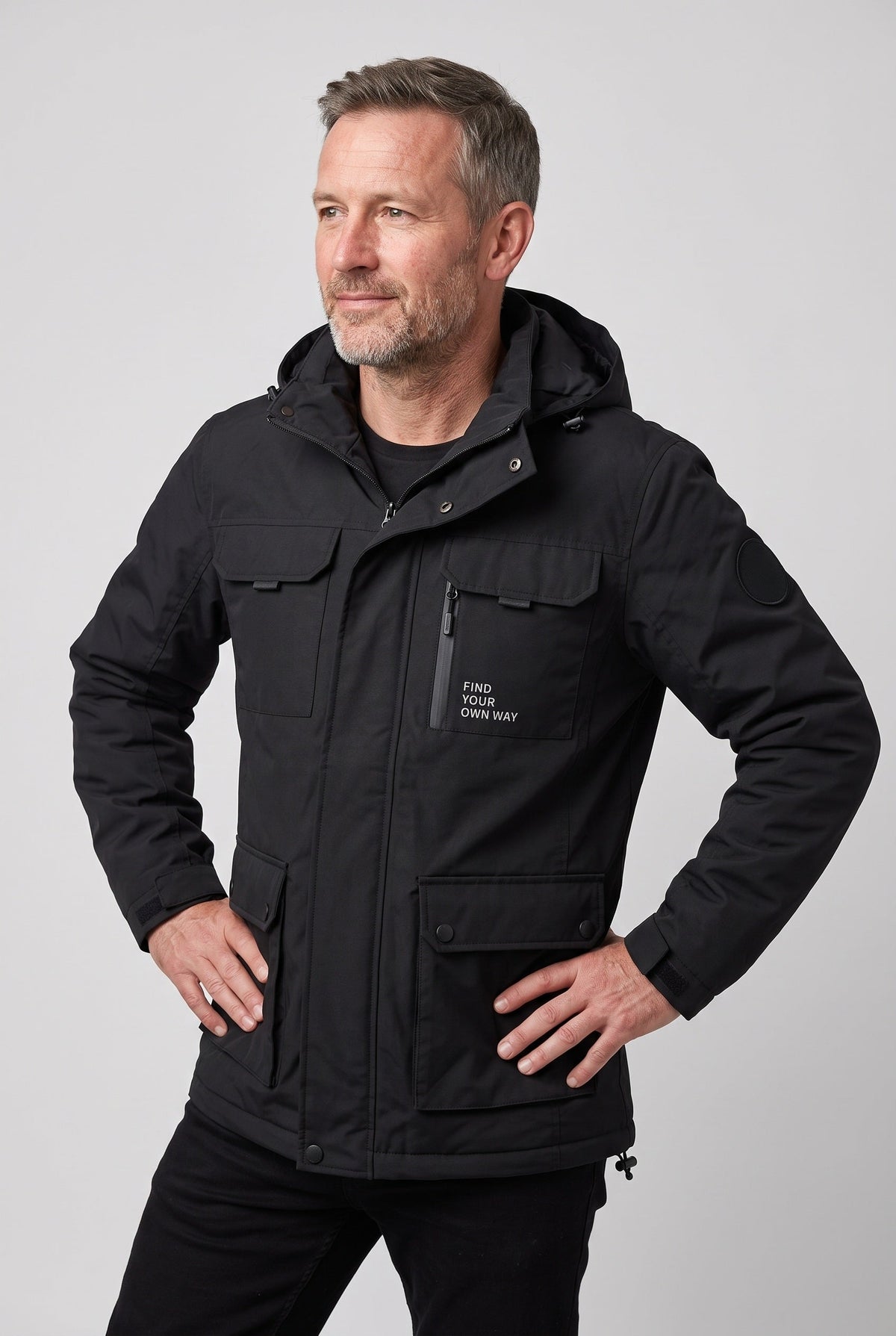 Archie | Graceful Hooded Waterproof Utility Jacket