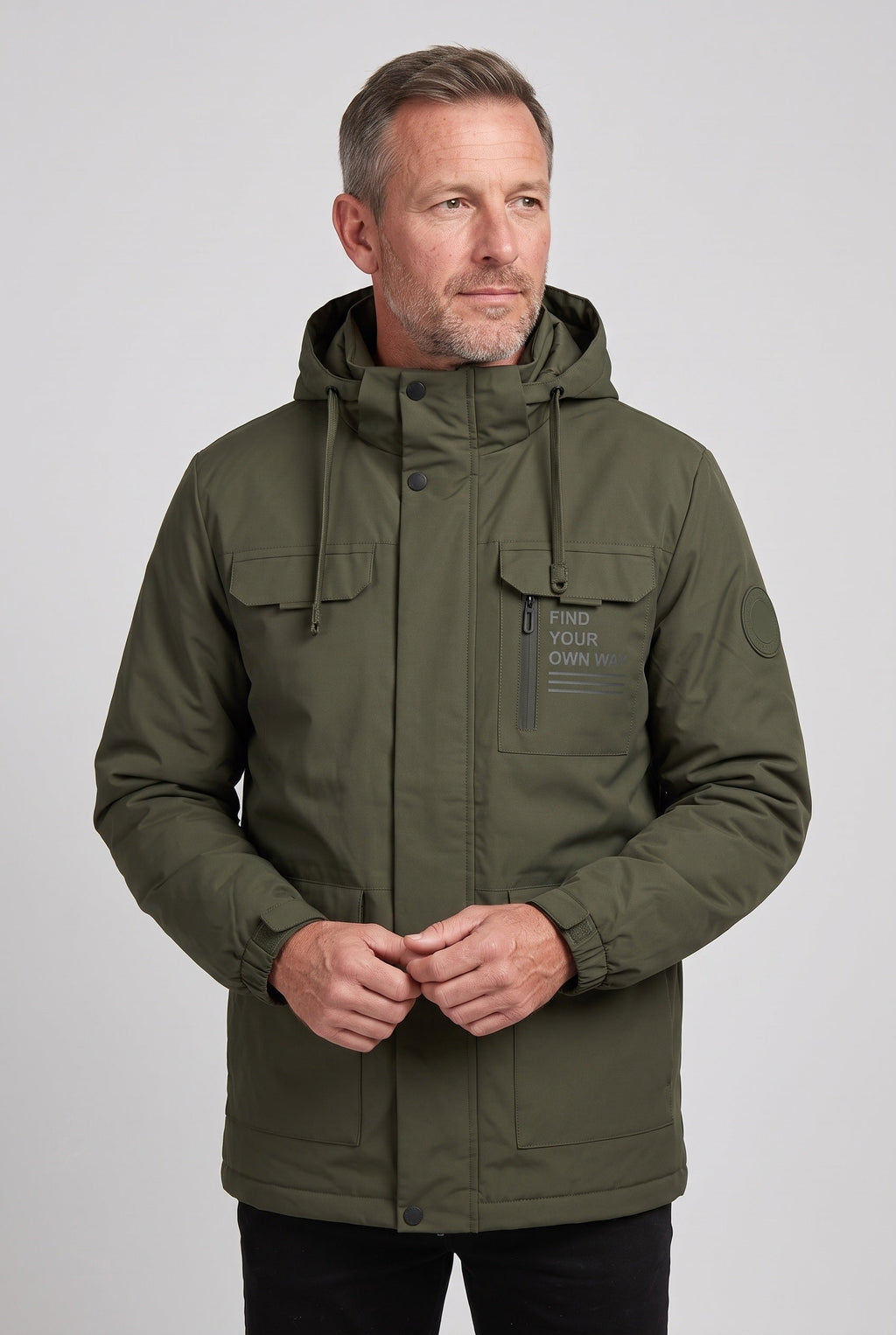 Archie | Graceful Hooded Waterproof Utility Jacket