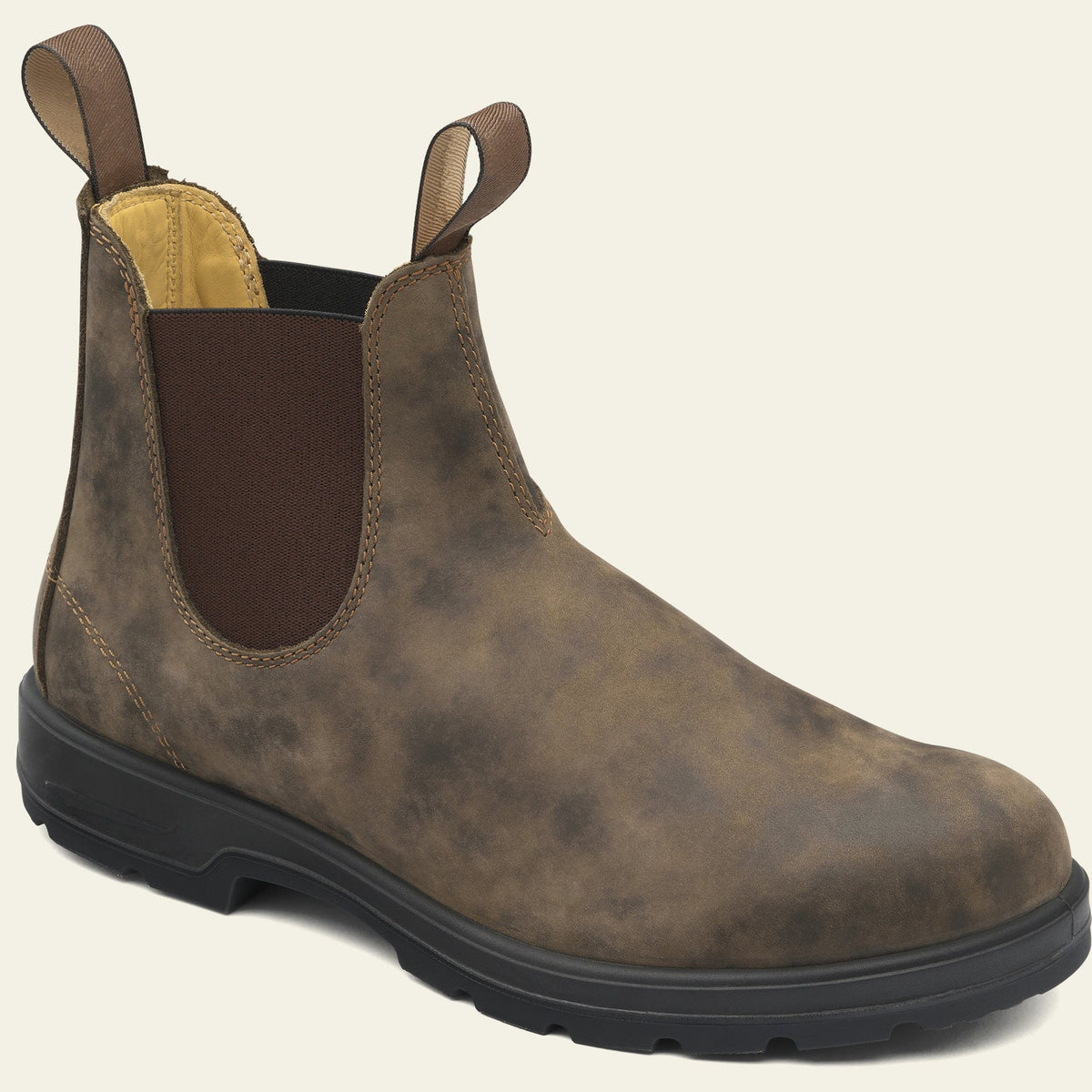 Archie | Polished Slip-On Chelsea Mens Boots